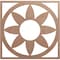 Ekena Millwork Blume Wood Fretwork Pierced Ceiling Medallion, Wood (Paint Grade), 18"OD x 6 1/4"ID x 3/8"T CMWP18X18X0375BLMF - alternate 1